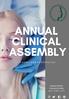 ANNUAL CLINICAL ASSEMBLY