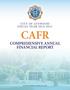 CAFR COMPREHENSIVE ANNUAL FINANCIAL REPORT