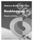 Osborne Books Tutor Zone. Bookkeeping 2. Chapter activities