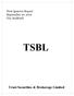 TSBL Trust Securities & Brokerage Limited