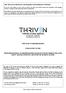 THRIVEN GLOBAL BERHAD (Company No H) (Incorporated in Malaysia)