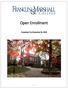 Open Enrollment. November 5 to November 23, pg. 1