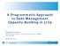 to Debt Management Capacity Building in LICs
