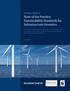 State of the Practice: Sustainability Standards for Infrastructure Investors