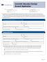 Coverdell Education Savings Account Application
