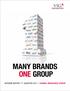 Many Brands one Group