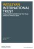 WESLEYAN INTERNATIONAL TRUST FINAL SHORT REPORT FOR THE YEAR ENDED 31 MARCH 2016