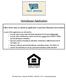 Homebuyer Application