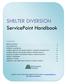 SHELTER DIVERSION ServicePoint Handbook