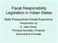 Fiscal Responsibility Legislation in Indian States