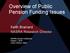 Overview of Public Pension Funding Issues