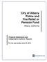 City of Albany Police and Fire Relief or Pension Fund
