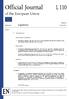 Official Journal of the European Union L 110. Legislation. Non-legislative acts. Volume April English edition.