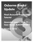 Osborne Books Update. Final Accounts Preparation Tutorial. Amended pages 67 to 71 Case Study: ELECTROPARTS
