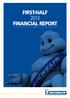 First-Half. Financial Report