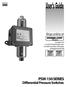 User s Guide PSW-150 SERIES. Differential Pressure Switches. Shop online at