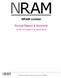 NRAM Limited. Annual Report & Accounts