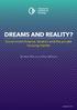 DREAMS AND REALITY? Government finance, taxation and the private housing market. By Steve Wilcox and Peter Williams