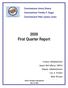 2009 First Quarter Report