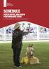 SCHEDULE PERTH ROYAL DOG SHOW PERFORMANCE DOGS