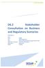 D6.2 Stakeholder Consultation on Business and Regulatory Scenarios