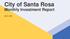 City of Santa Rosa Monthly Investment Report