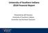 University of Southern Indiana 2018 Financial Report