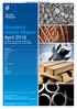 Quarterly Metals Report April 2016 Analysis & Forecasts for Base & Precious Metals, Iron Ore & Steel
