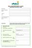 SMALL RENEWABLE ENERGY (HYDRO) INSURANCE PROPOSAL FORM