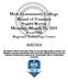 Mott Community College Board of Trustees Regular Meeting. Monday, March 25, 2019 Room 1301 Regional Technology Center