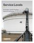 Service Levels. Enbridge Liquids Pipeline Mainline Network