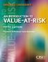 AN INTRODUCTION TO VALUE-AT-RISK. Fifth Edition