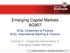 Emerging Capital Markets AG907