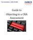 Guide to Objecting to a CRA Assessment