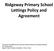 Ridgeway Primary School Lettings Policy and Agreement