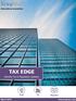 TAX EDGE. Monthly Tax & Regulatory Updates. Audit Tax Regulatory