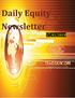 Daily Equity. Newsletter 17/01/
