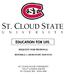 REQUEST FOR PROPOSAL REFERRAL LABORATORY SERVICES ST. CLOUD STATE UNIVERSITY TH AVENUE SOUTH ST. CLOUD, MN