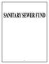 SANITARY SEWER FUND PUBLIC WORKS