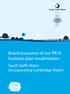 Board assurance of our PR19 business plan resubmission. South Staffs Water (incorporating Cambridge Water)