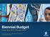 Biennial Budget. Fiscal Year 2017 through Prepared by Division of Management and Budget, Lyle G. Beefelt, Director. Exceptional Water Service