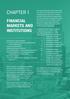 CHAPTER 1 FINANCIAL MARKETS AND INSTITUTIONS