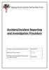 Accident/Incident Reporting and Investigation Procedure