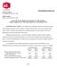Jack in the Box Inc. Reports Second Quarter FY 2015 Earnings; Updates Guidance for FY 2015; Raises Quarterly Cash Dividend by 50%