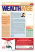 2-3. Wealthwise. The Stock Market Performance During March April, Market Outlook - Equity. Market Outlook - Debt