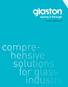 ANNUAL REPORT comprehensive solutions for glass industry. Glaston Oyj Abp 3