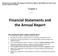 Financial Statements and the Annual Report