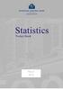 Statistics. Pocket Book