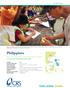 Philippines CASE STUDY PROJECT DAIJOK ( HELPING EACH OTHER ) 7.2 MAGNITUDE EARTHQUAKE. Location: Bohol. Disaster/conflict date: