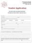 Please PRINT CLEARLY and Complete All Information! This application is neither an offer nor a guarantee of space.